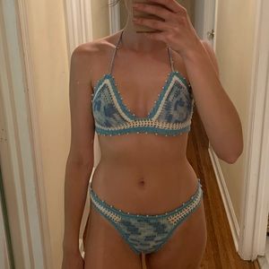 Andi Bagus crochet swimsuit